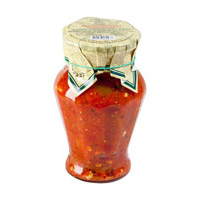 Gallabeks - Roasted red peppers & cheese